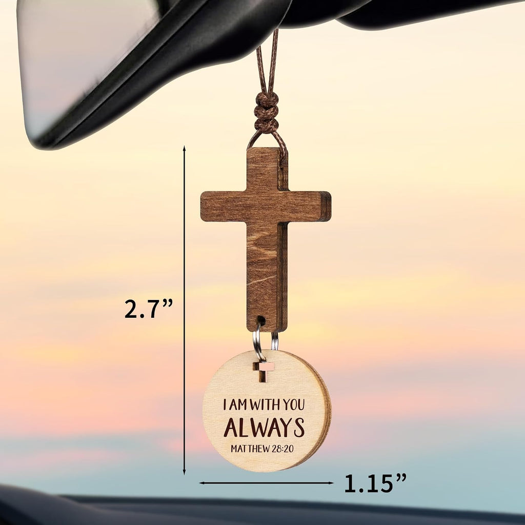 Cross for Car Christian Gifts for Women Men
