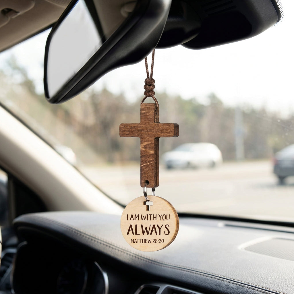 Cross for Car Christian Gifts for Women Men