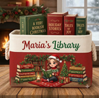 Book Lover Storage Basket