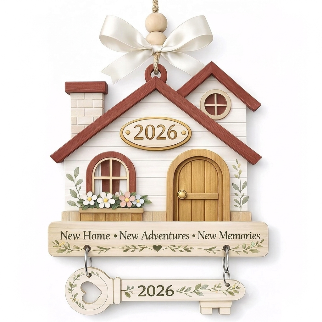New Home Ornament 2026