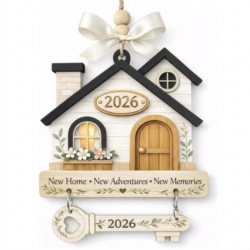 New Home Ornament 2026