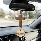 Cross for Car Christian Gifts for Women Men