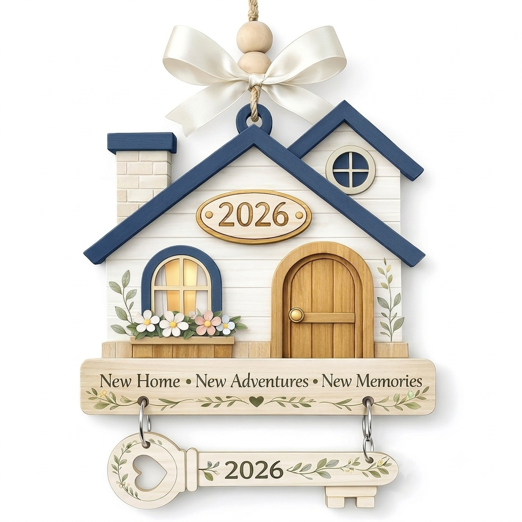 New Home Ornament 2026