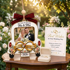 Personalized Wedding Ornament