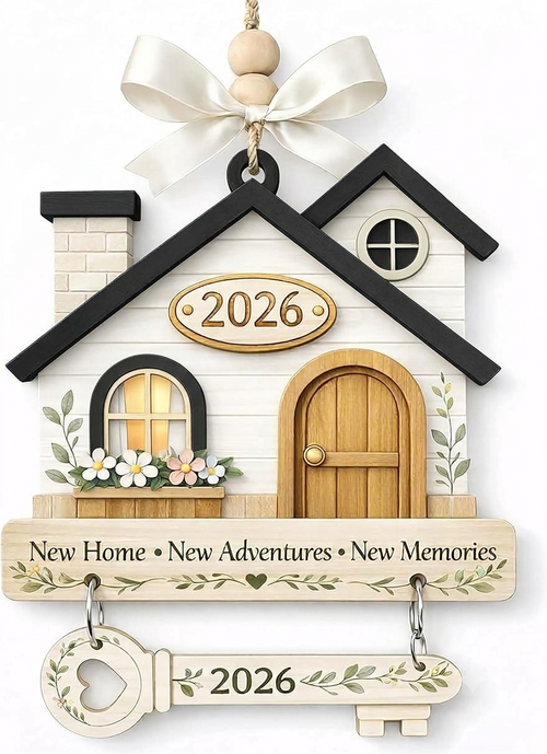 New Home Ornament 2026