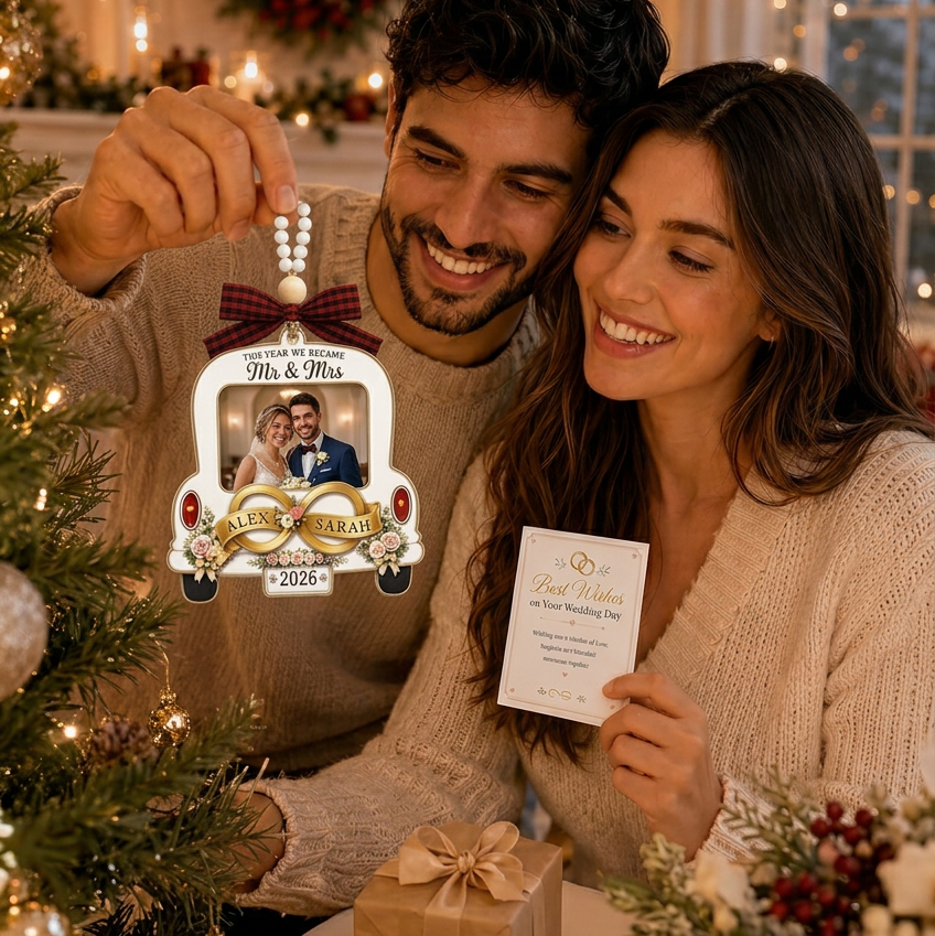 Personalized Wedding Ornament