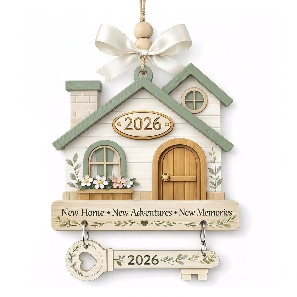 New Home Ornament 2026