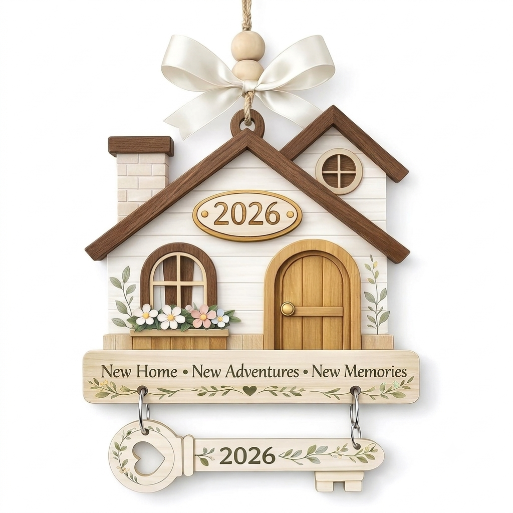 New Home Ornament 2026