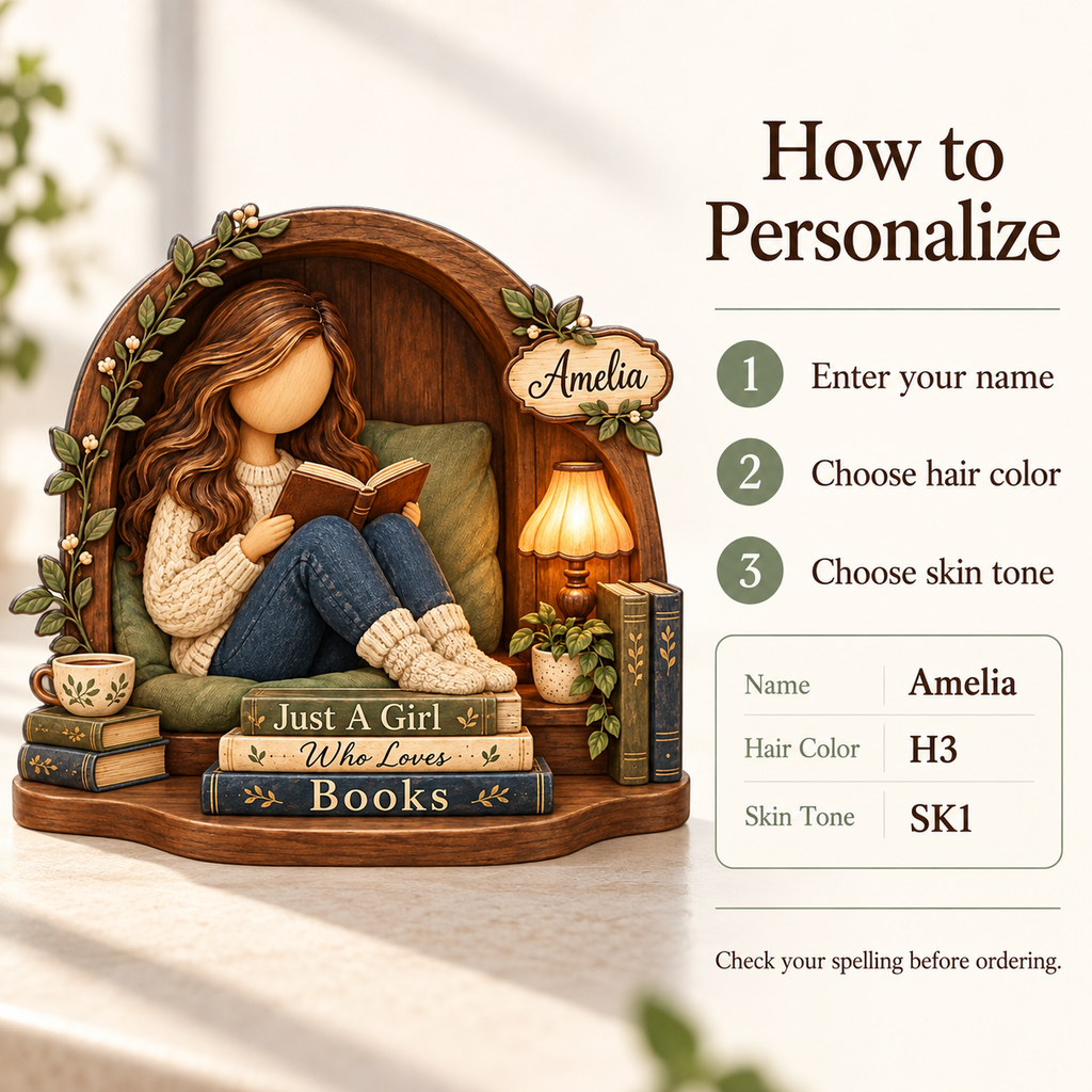 Enter name and choose hair color and skin tone
