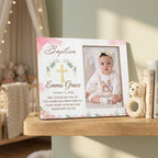 Personalized Baptism Picture Frame