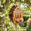 Personalized Garden Butterfly House with Feeder Station