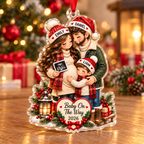 Radatrix Baby On The Way Christmas Ornament names