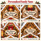 Christmas Village House family name