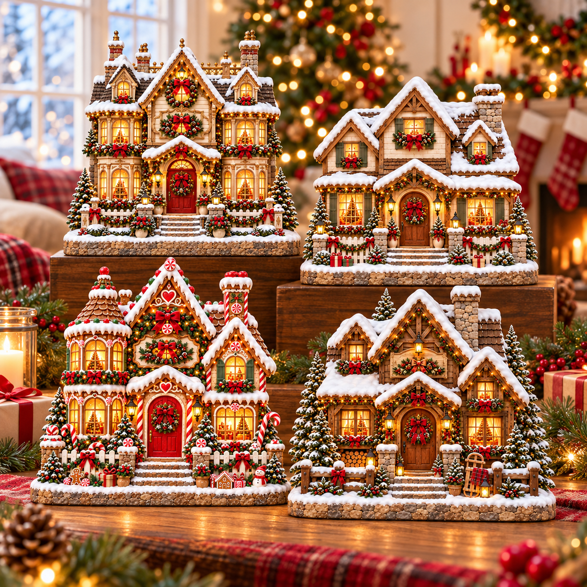 Christmas Village House main hero
