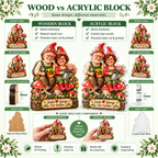 Personalized garden gnome couple 05 material comparison