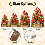 Personalized garden gnome couple 06 size guide