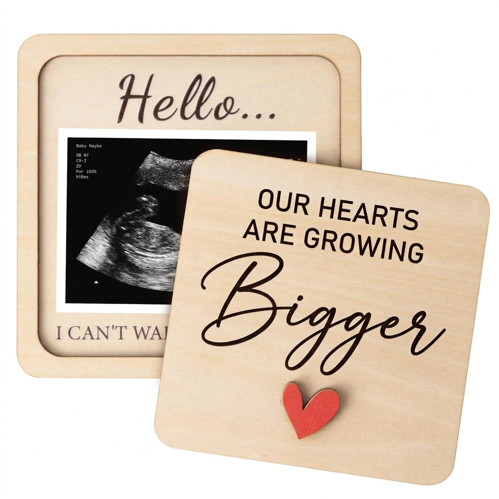 Personalized Pregnancy Announcement Baby Reveal Sign