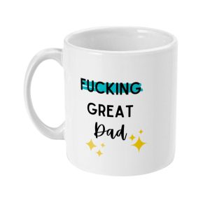 Dad Joke Mug Fucking Great Fathers Day Gift