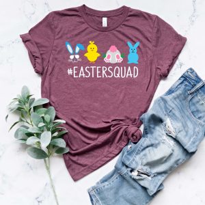 Easter Squad Cute Shirt Matching Family Outfit