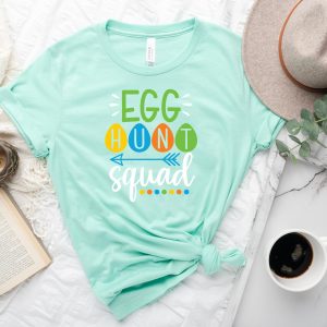 Egg Hunt Squad Easter Matching Shirt 2022