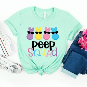 Peep Squad Easter Shirt Happy Easter Day 2022 Gift