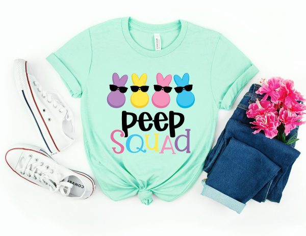 Peep Squad Easter Shirt Happy Day 2022 Gift