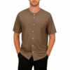 Athletic Loose Button-Up — Active Casual