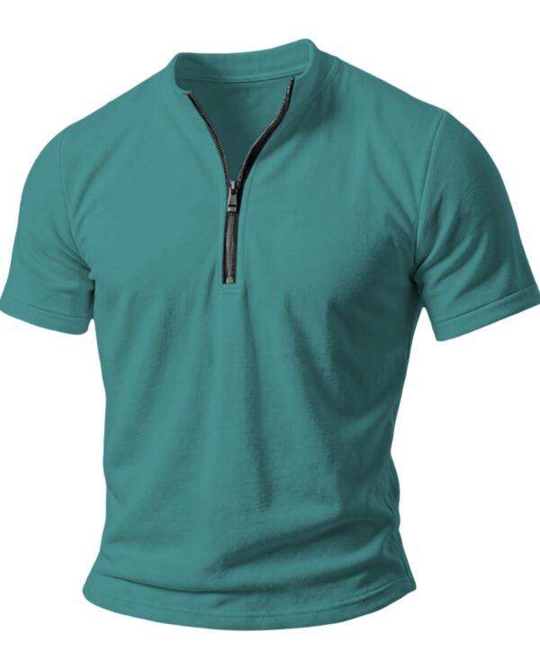 Quarter-Zip Graphic Polo — Elevated Sport