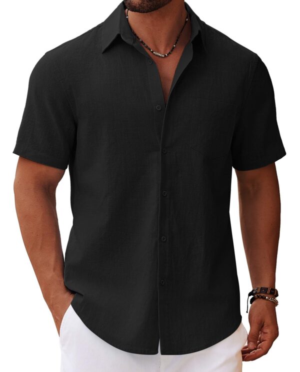 Cotton Linen Wedding Shirt — Ceremony Cool