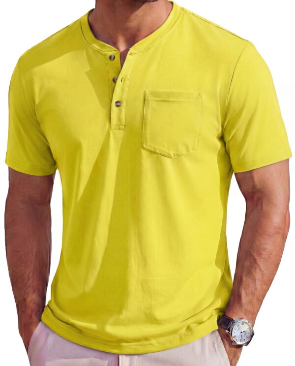 Lightweight Henley Tee — Understated Summer