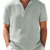 Athletic Loose Button-Up — Active Casual