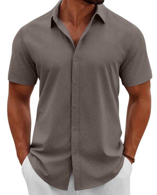 Short Sleeve Button-Down — Coast to Ceremony