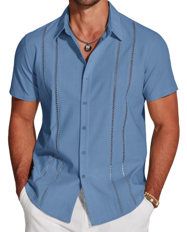 Cuban Guayabera Linen Shirt — Latin Luxe