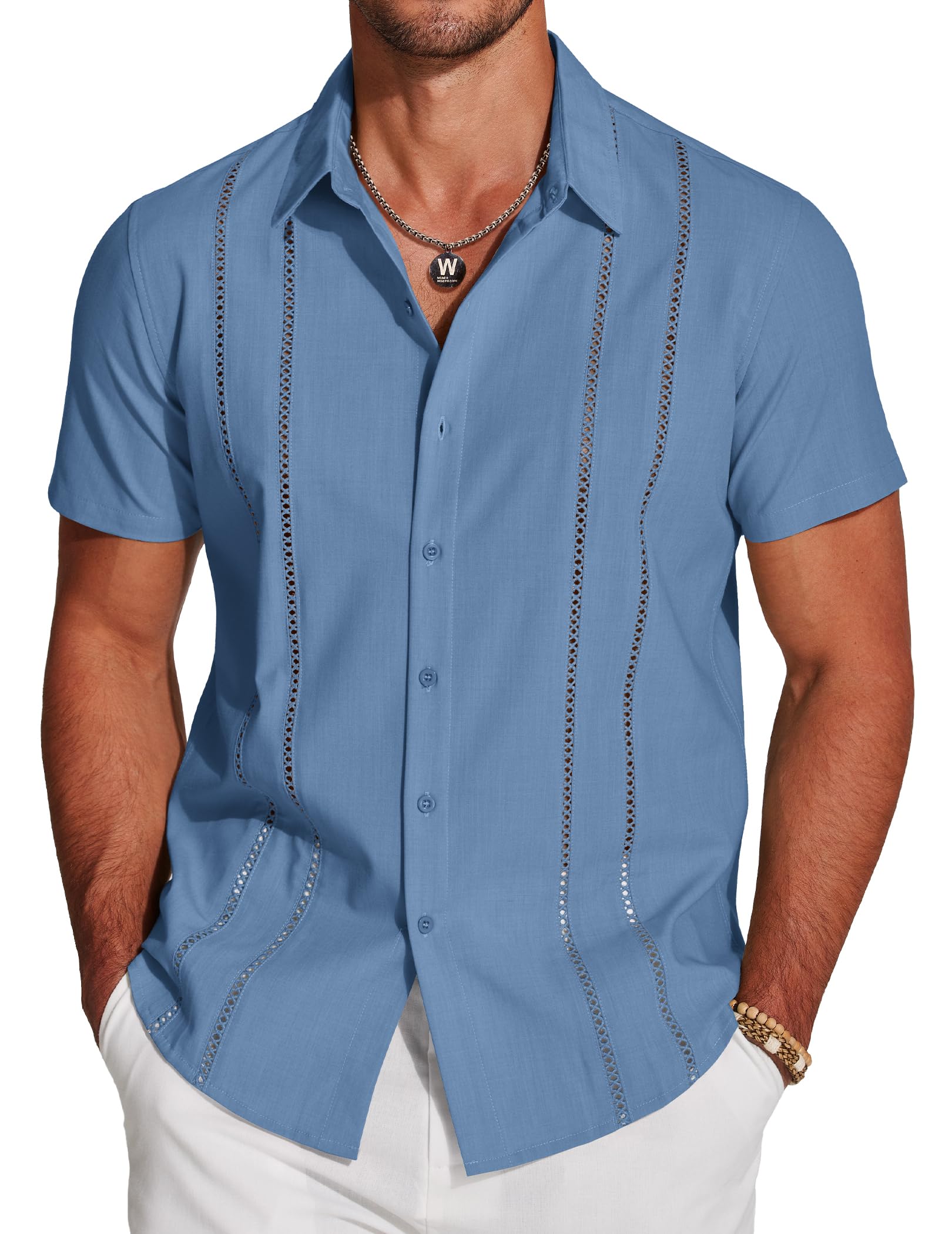 Cuban Guayabera Linen Shirt — Latin Luxe Cuban Guayabera Linen Shirt — Latin Luxe