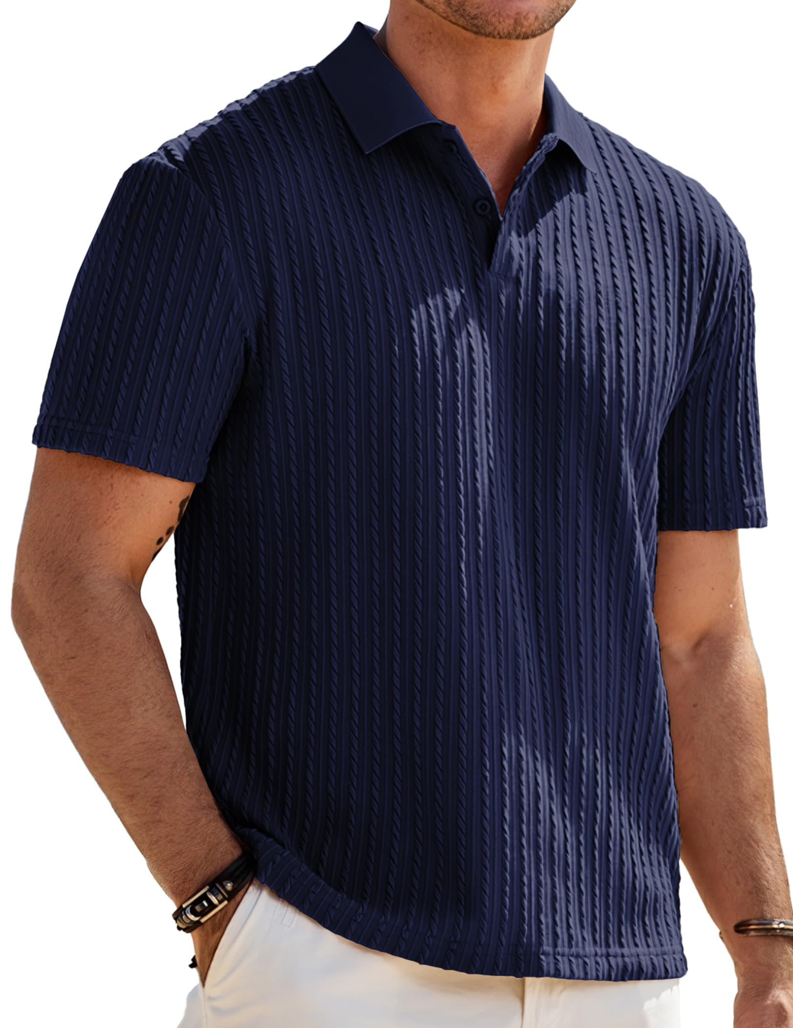 Knit Stretch Polo — Club to Coast Knit Stretch Polo — Club to Coast