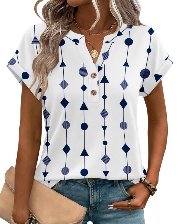 Boho V-Neck Work Top — Versatile & Inclusive