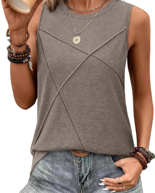 Crewneck Sleeveless Tank — The Clean Layer