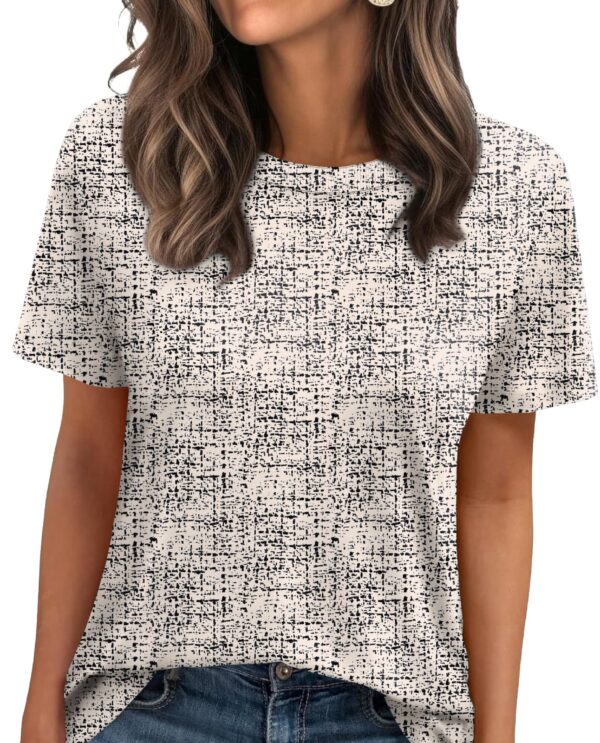 Ribbed Trim Crewneck Tee — Texture Essential